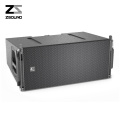 ZSOUND dual 10inch power line arrays system 3 way audio speakers professional